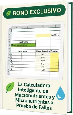 Portada del bono Calculadora de nutrientes